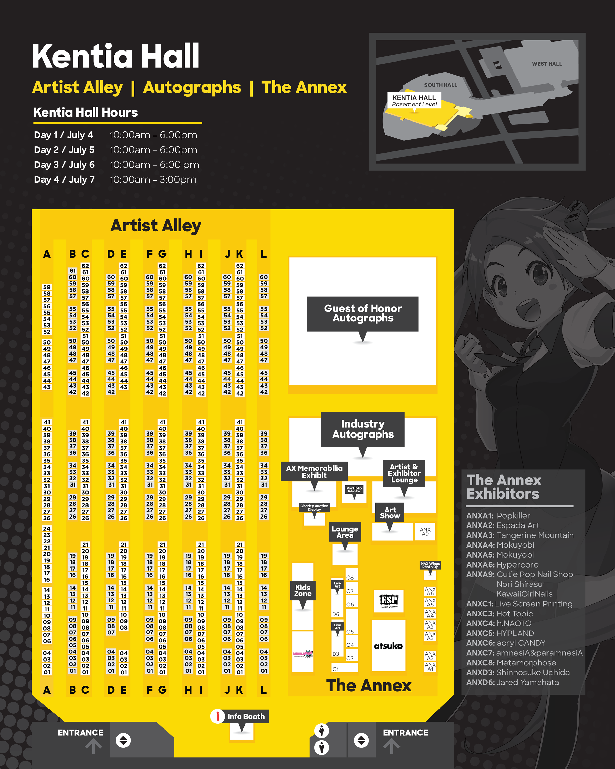 Anime Expo Schedule App