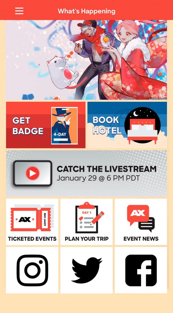 Anime Expo Schedule App