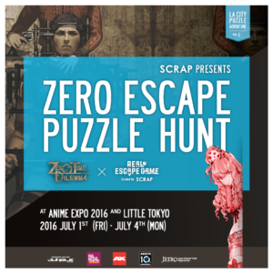 Zero Escape Puzzle Hunt - Instagram