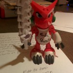 Shoutmon Autographed by Ben Diskin