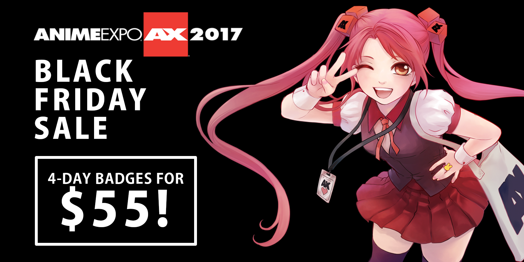 Anime Expo Announces Black Friday – Cyber Monday Registration Special -  Anime News Network