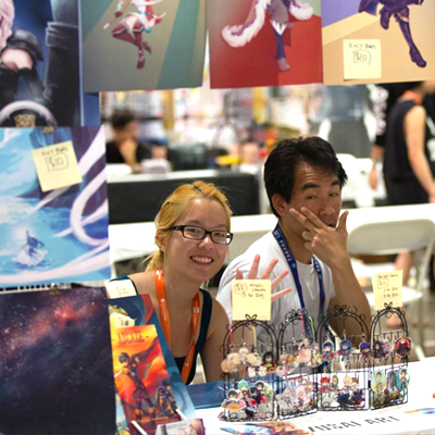 ElectricAbyss  Convention Artist Alley Review Crunchyroll Expo