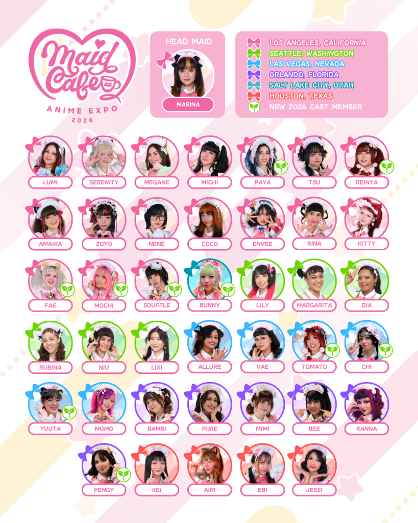 2026 Roster - Poster V2 IG - Anime Expo