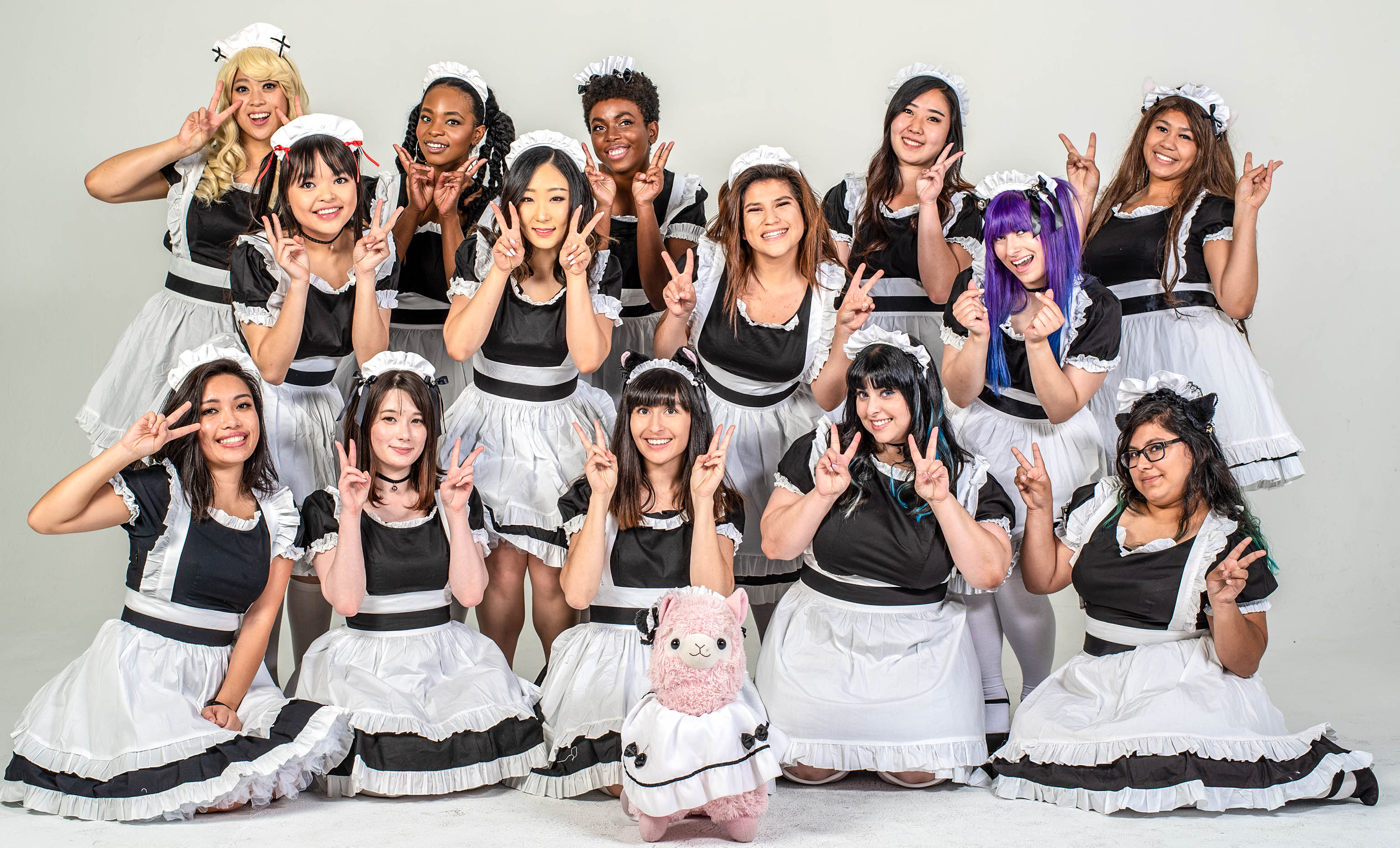Maid Group 2 - Anime Expo.