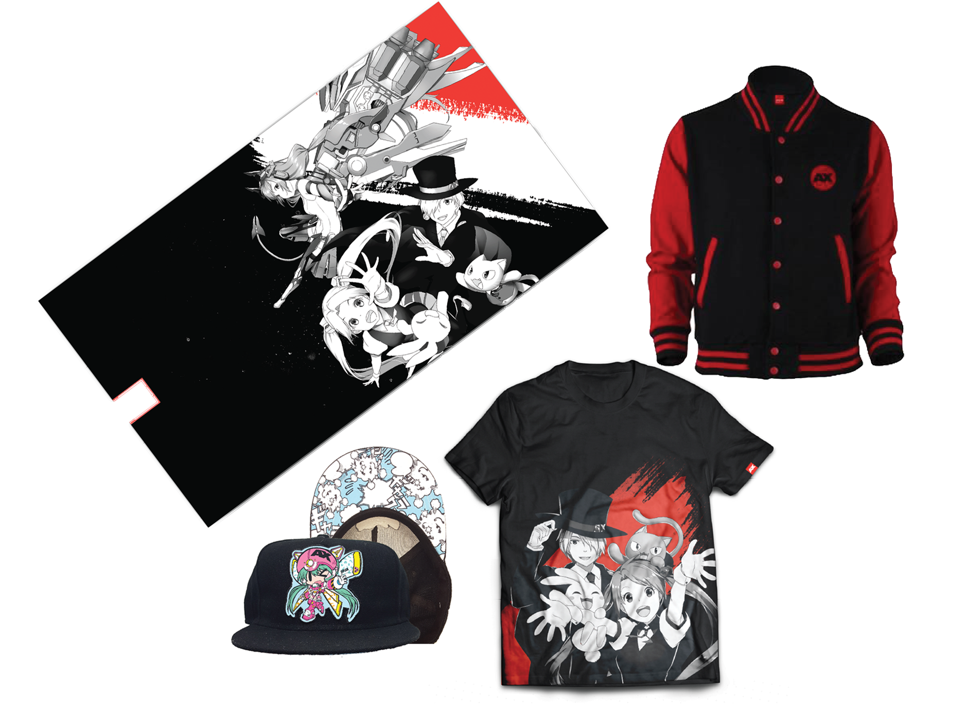 Visit the AX Merch Booth for a Bundle Deal! 