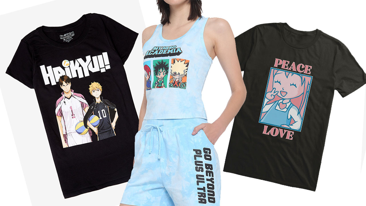 Hot Topic Anime Girl Who Dis Girls TShirt  Hot Topic