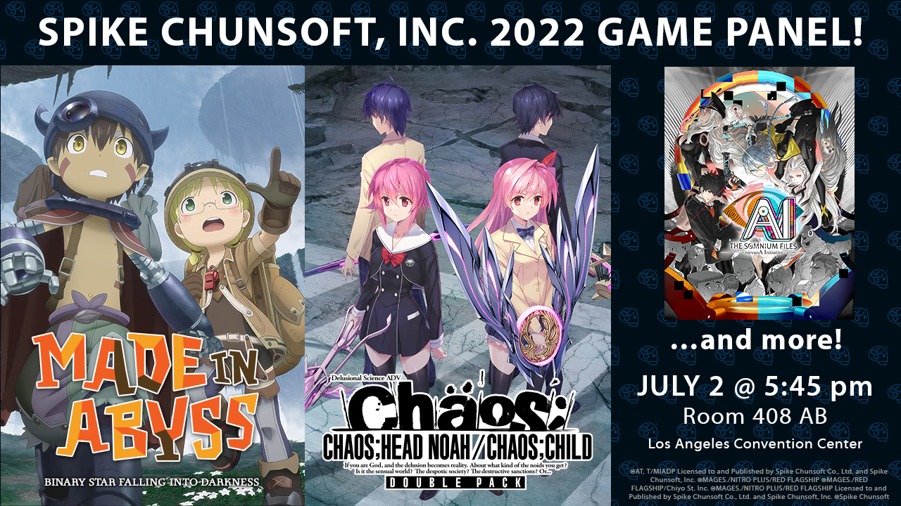 Spike Chunsoft, Inc. 2022 Game Panel: Darkness, Delusions and 