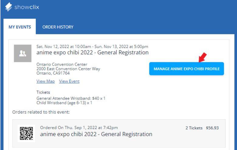 Example: Manage Anime Expo Chibi