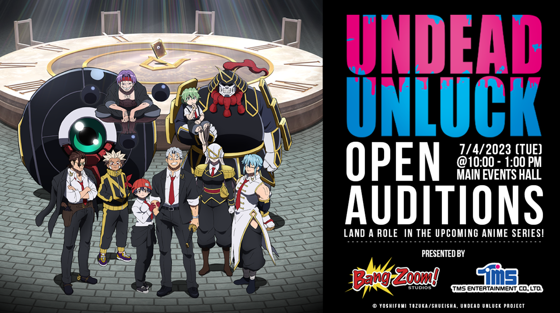 TV Anime Undead Unluck @ Dash Store, Events