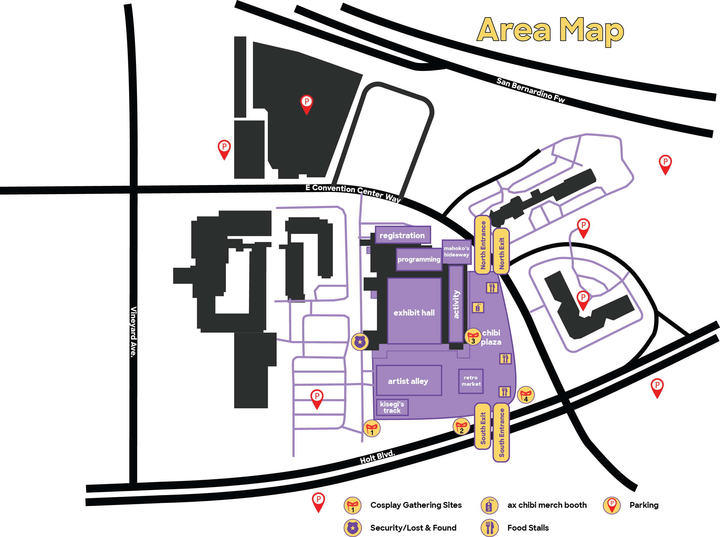 maps Anime Expo